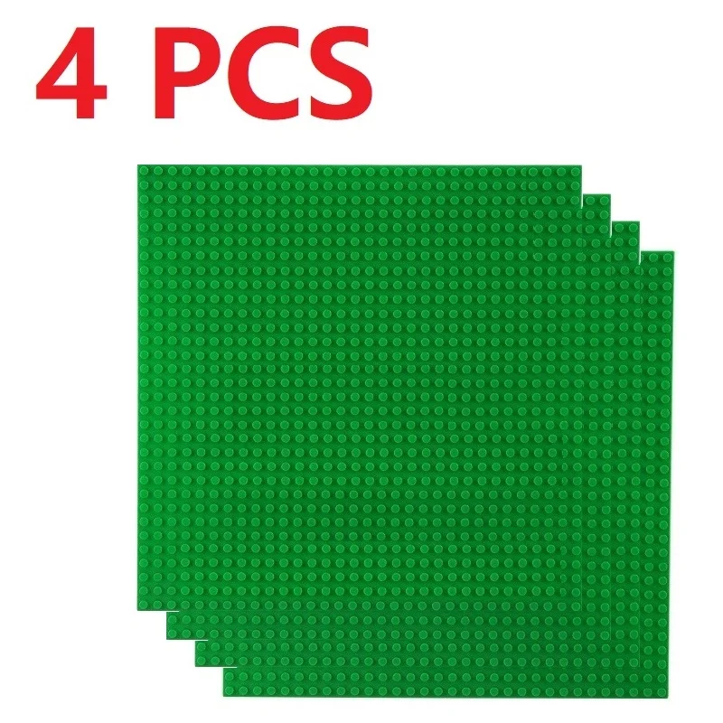 4 Stuks Basisplaten 32x32 16x32 Dots Klassieke Basisplaten Blokken Plastic Bouwstenen Montage Compatibel merk MOC Vrienden Stad