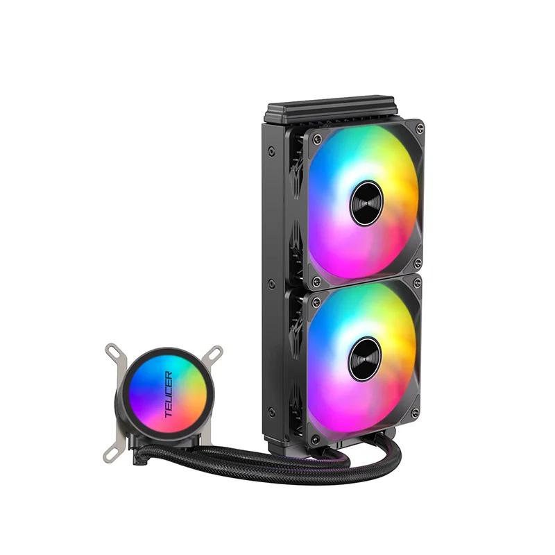 TEUCER AF-240 Water Cooling CPU Cooler 240mm rgb fan Liquid Heatsink Integrated Radiator LGA 2011/12xx/1700/115x/AM4/AM5 AMD image 3