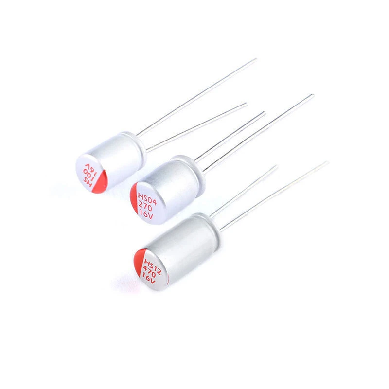 10pcs New DIP Polymer Solid Electrolytic Capacitor Super Low ESR 16V 47/100/150/220/270/330/470/560/680/820/1000/1500/2200UF