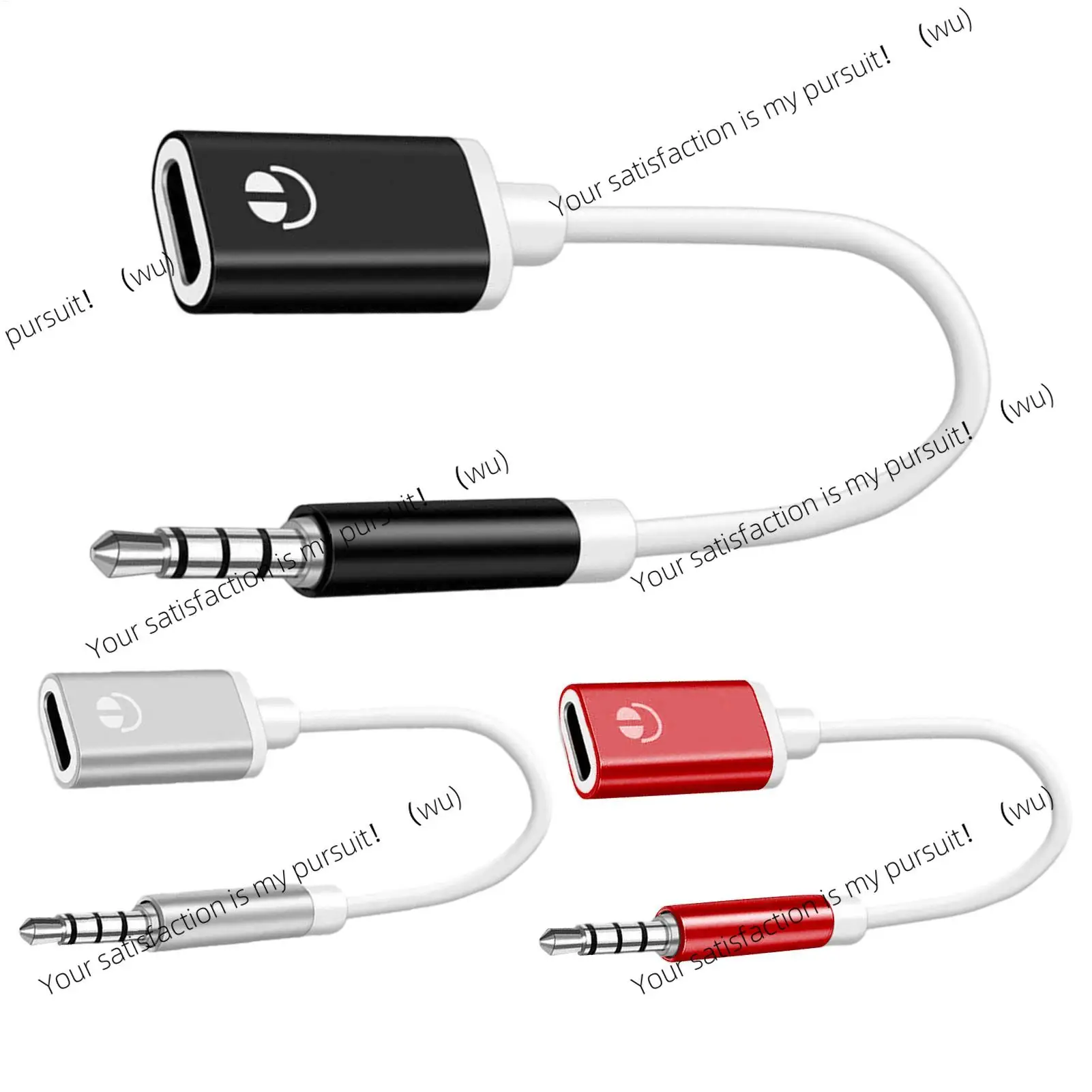 USB/C to Aux Audio adapter cable 3.5mm plug converter Type-C earphone audio adapter cable 3.5mm male