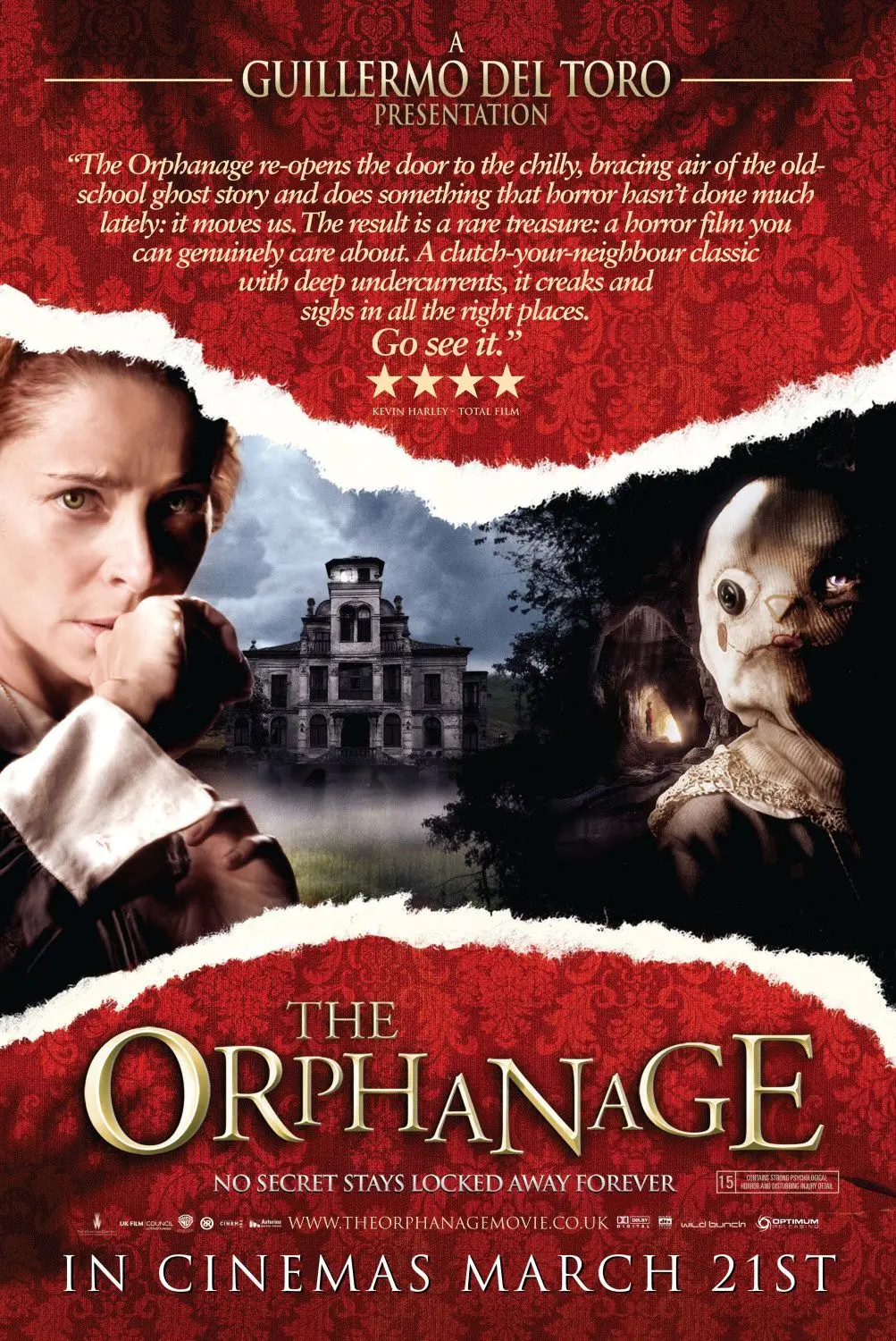 Film El orfanato (2007) Het orfanage POSTER Wanddecoratie voor thuis Decoratief schilderij