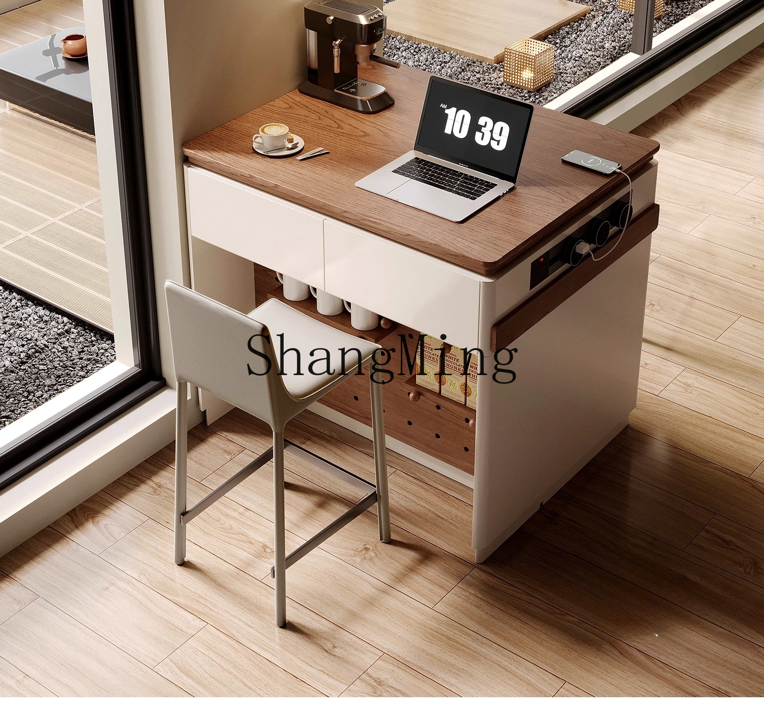 

ZYYSM dining side locker, living room storage, simple dining table, separate collapse, light luxury dining table, island cabinet