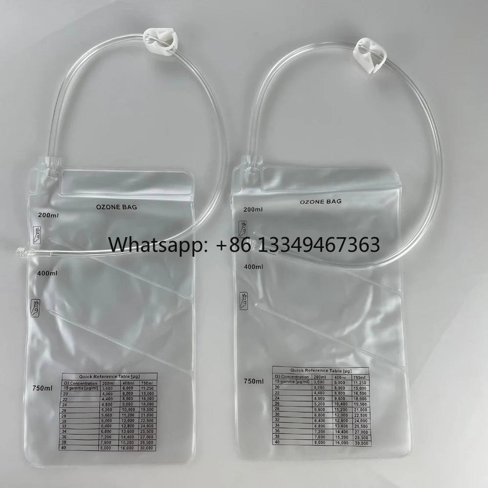 

Fast shipping Bag 3 Chamber 200cc 400cc 750cc Ozone Insufflation Baghigh quality