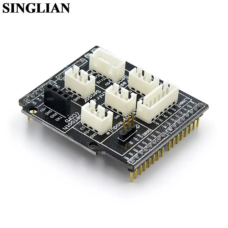R3 V5 Expansion Board Sensor Shield V5.0 Electronic Building Block Black Version