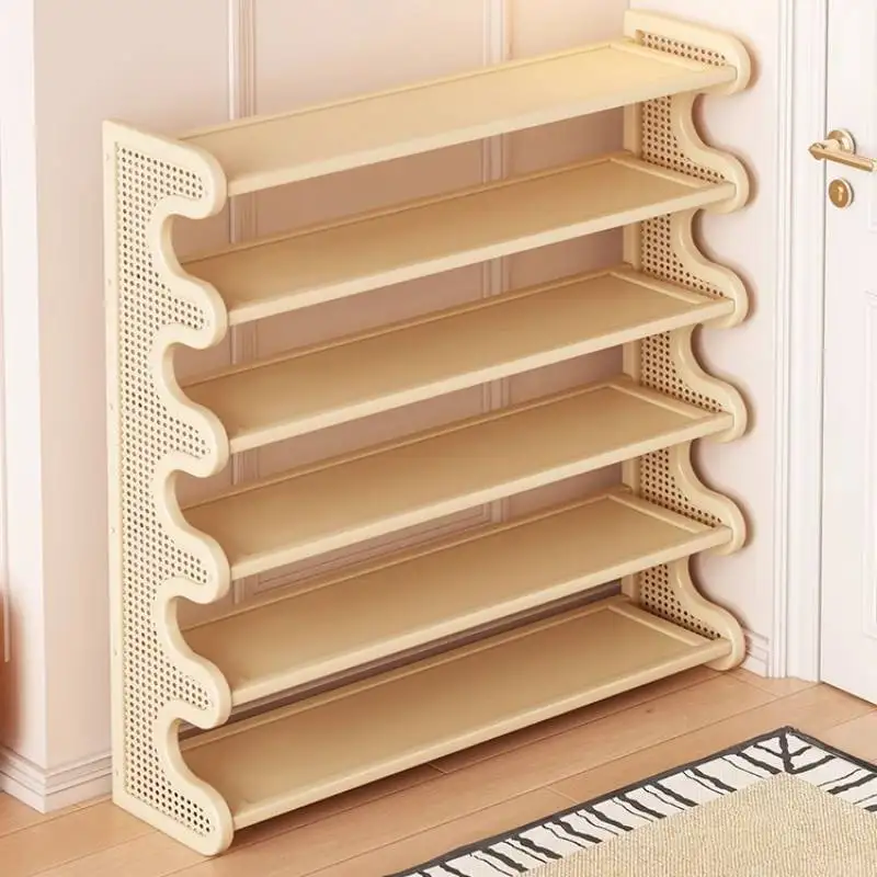

Design Minimalist Shoe Rack Cabinet Luxury Rattan Entryway Shoe Rack Cabinet Organizers Storage Schuhregal Furniture For Home