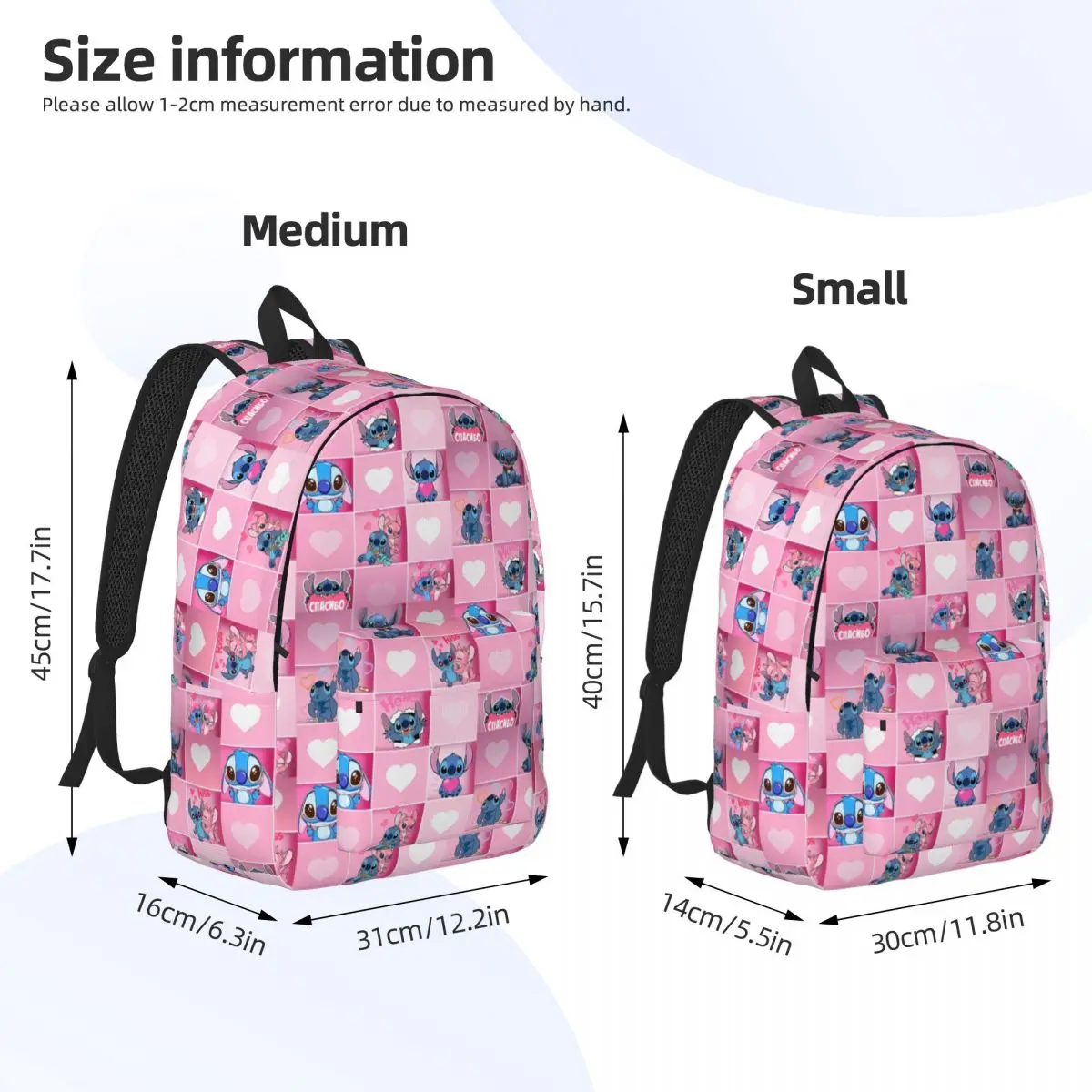 حقيبة ظهر كاواي ستيتش للرجال والنساء، حقيبة كتف عصرية للطلاب والأعمال، حقيبة كتف للكمبيوتر المحمول كوالا كارتونية لطيفة في الهواء الطلق