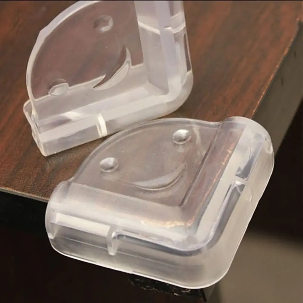 1Pcs Edge Corner Table Corner Protective Cover Unisex Security PVC Corner Protector Soft Transparent Anti-Collision Angle Guard