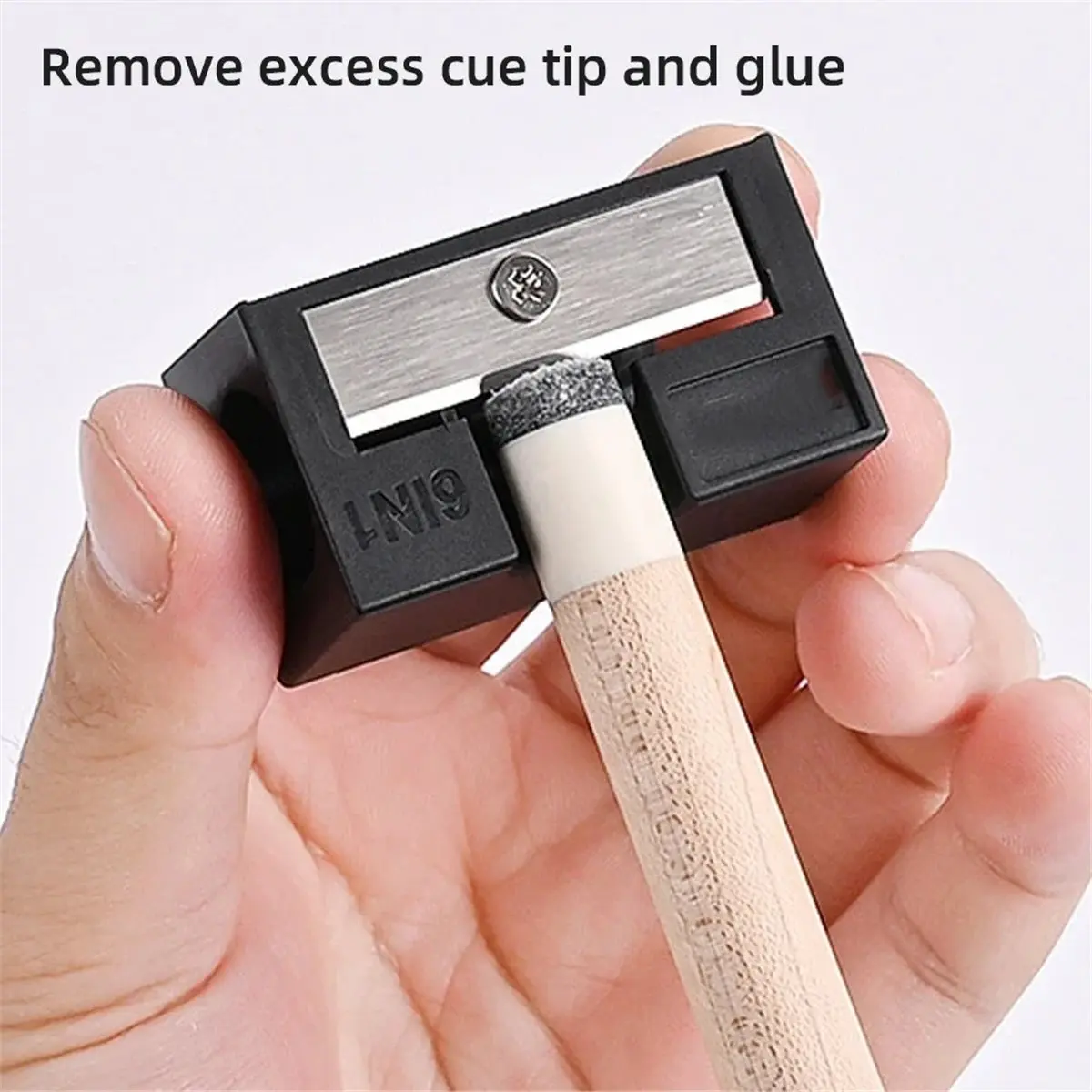 New 6 in 1 Multifunctional Billiards Pool Cue Tip Corrector Shaper Sandpaper Repair Tool Kit Accessories