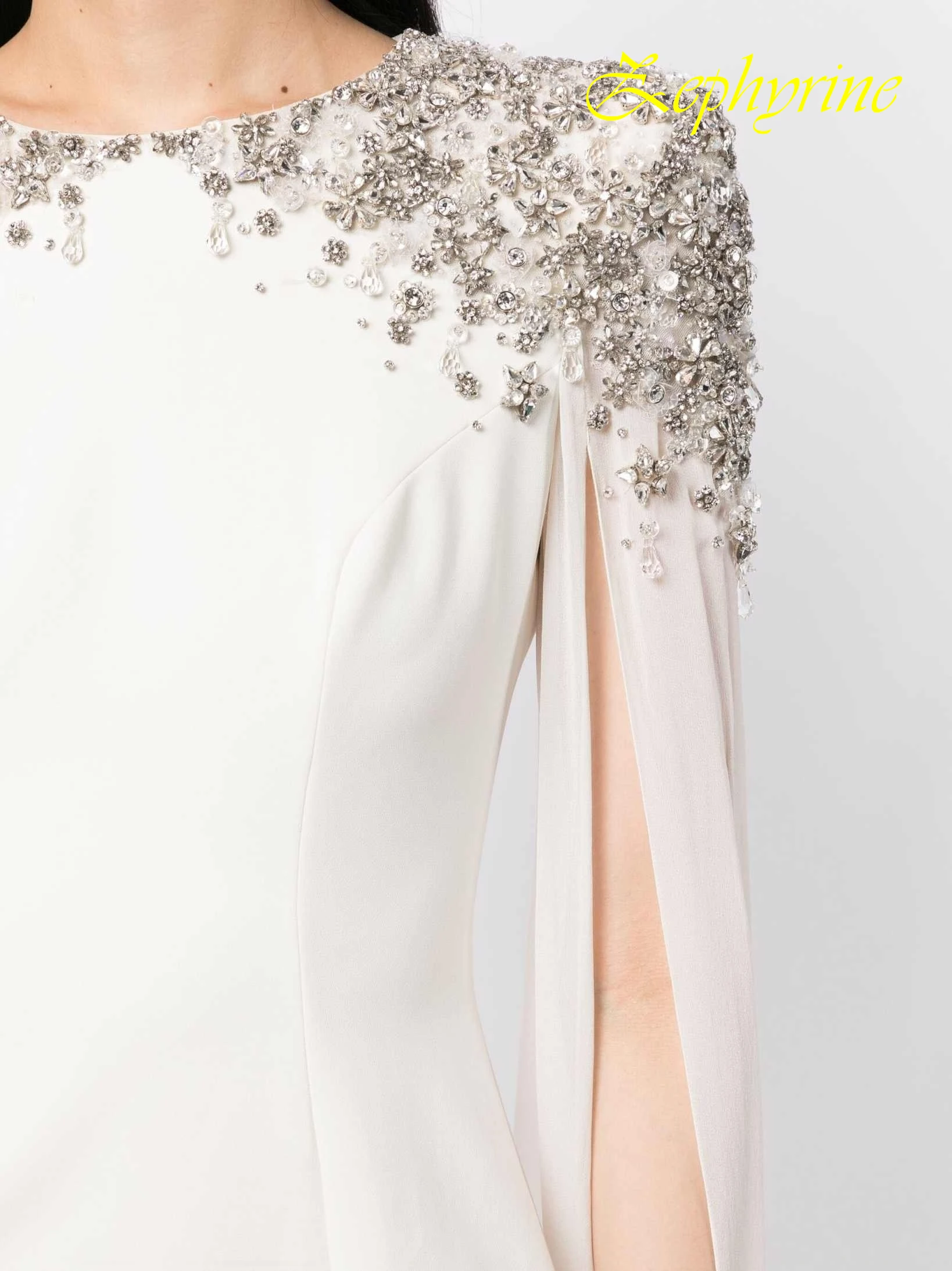 

Customized Straight O-Neck Elegant Formal Evening Dress and Exquisite Classic Celebrity Gowns Sparkly Temperament Party Dress