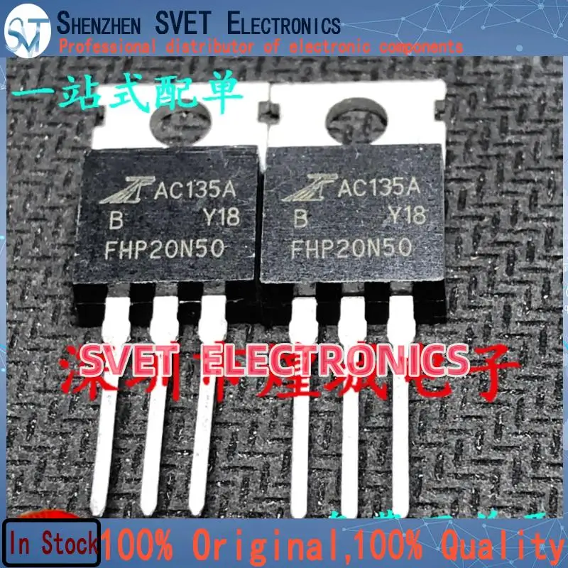 10PCS-50PCS  FHP20N50  20A 500V MOS TO-220    Original In Stock Fast shipping