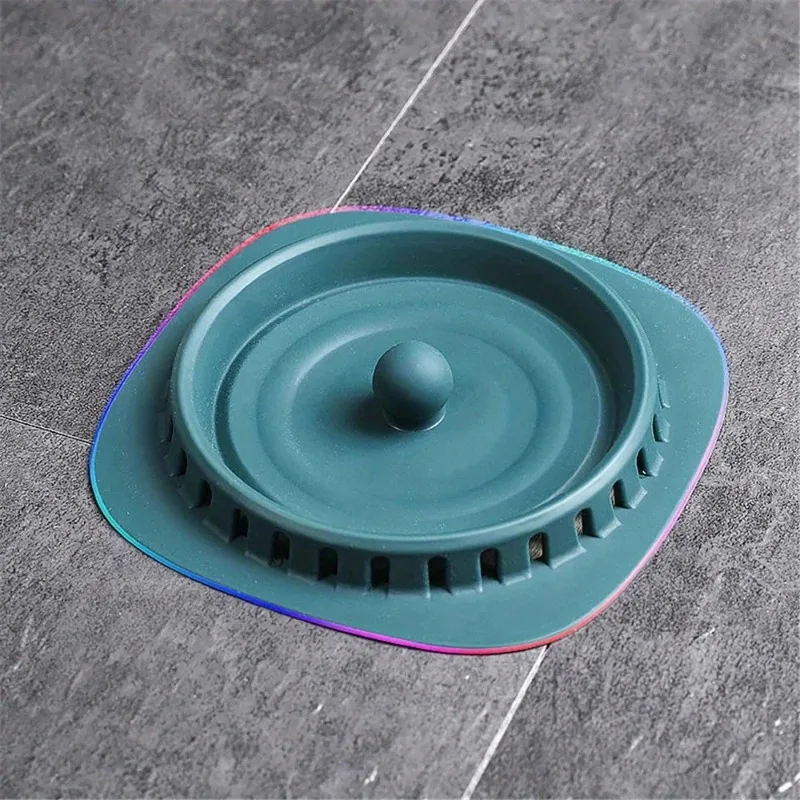

Silicone anti odor floor drain cover for bathroom, kitchen sink, drain seal plug for toilet, anti odor