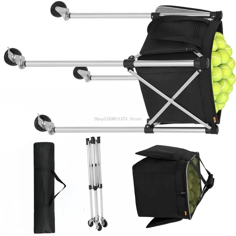 Convenient To Move Tennis Ball Holder With Smooth sliding And Reinforced Fabric For Multiple conditions