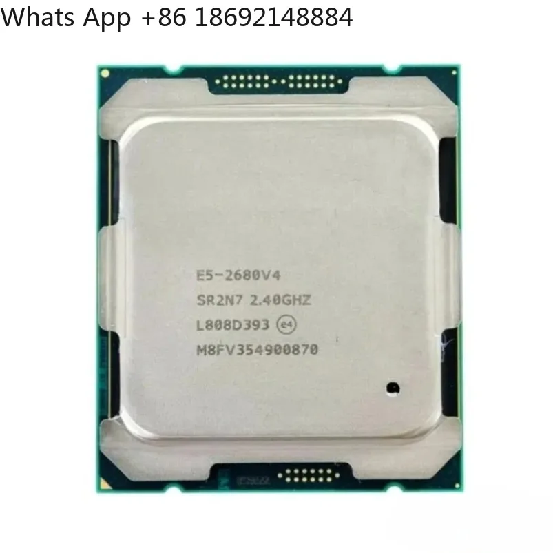 

Процессор E5 2680 V4 2.4 ГГц, 14 ядер, 120 Вт, LGA 2011-3, 2680V4 CPU
