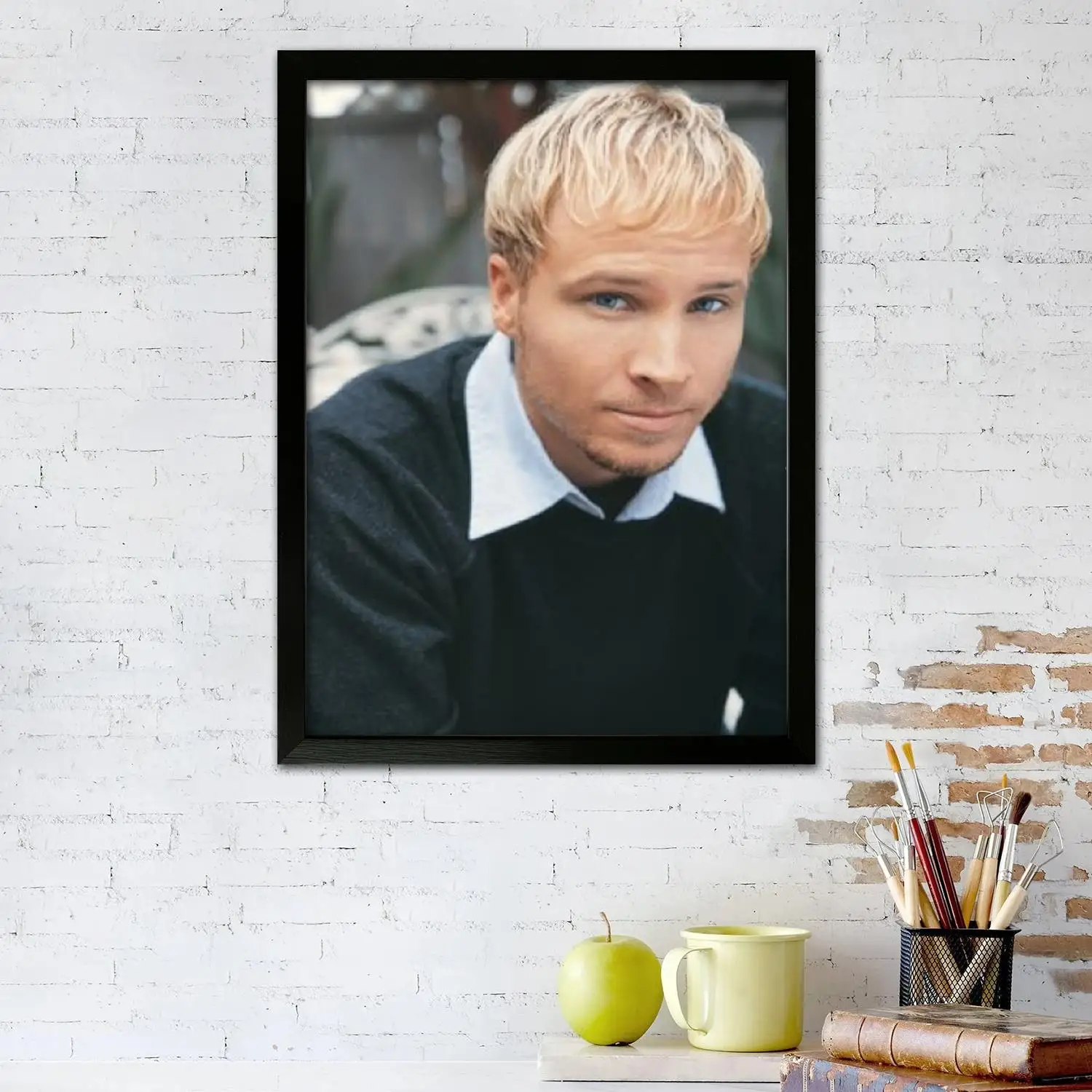 Brian Littrell Canvas Art Poster and Wall Art, Picture Print, Modern Family Bedroom Decor,Decorative painting