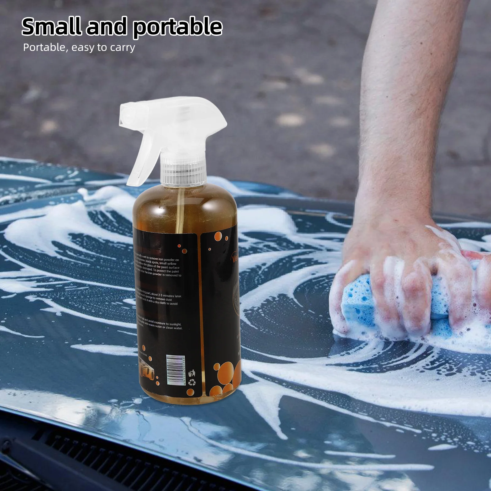 

Iron Powder Car Paint Rust Remover Liquid Wheel Hub SUV Wheel Hub Rust Removal Cleaner Truck Body Oxidation Layer Cleaning