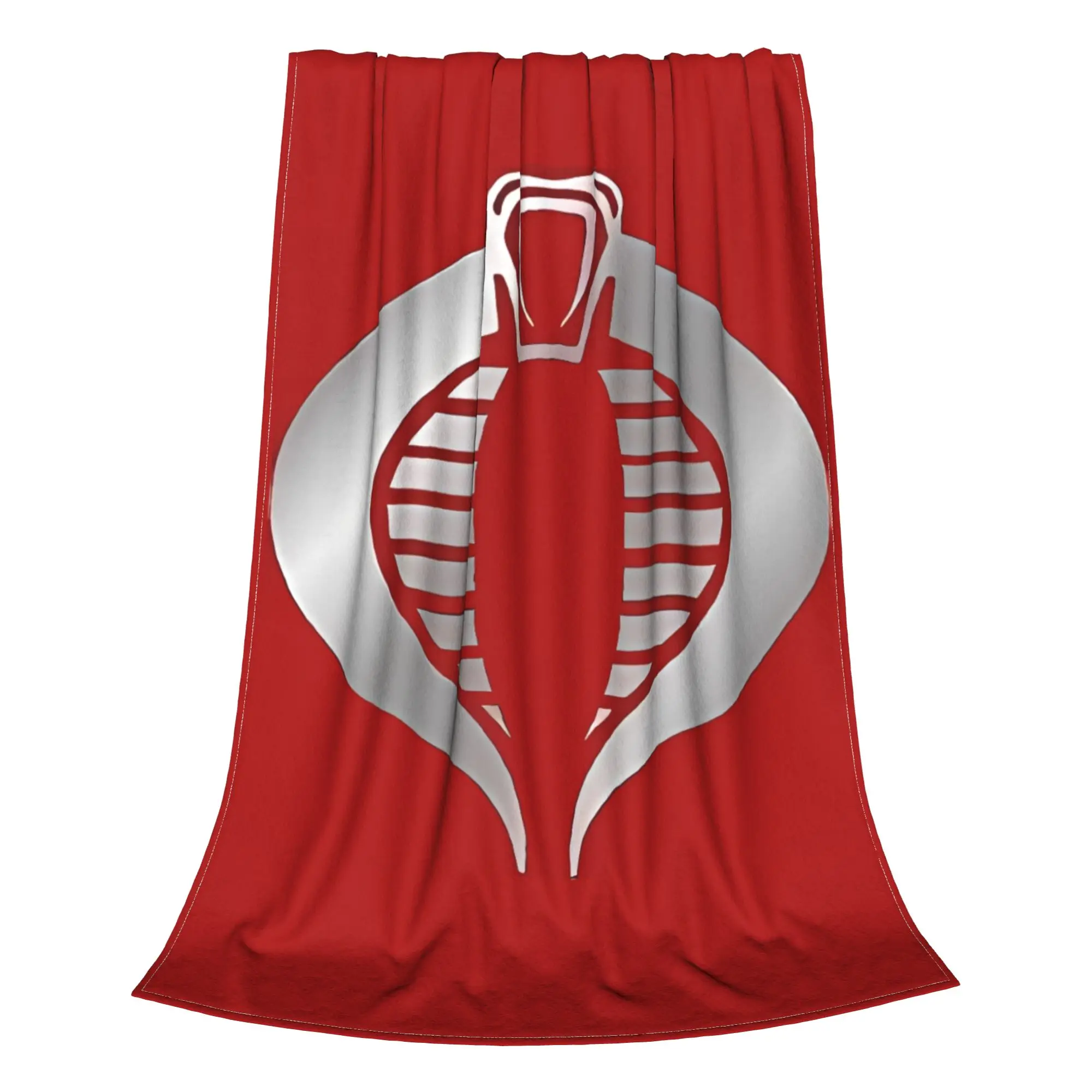 1PC Home Cutecore Crimson Guard GI Joe Blanket Super Cosy Plush Home Living Room Sofa Halloween