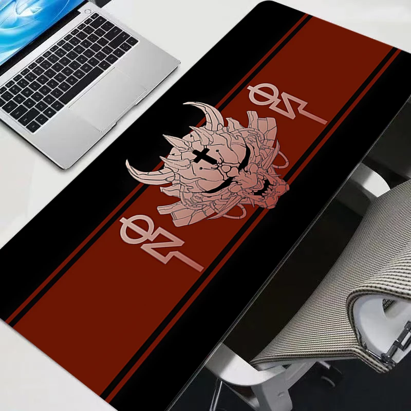 

Mouse Pad Gaming Large XXL Dywan Gamer Oni Hannya Samurai Mask Keyboard Pad Extended Desk Mat Table Carpet Mousepad For Computer