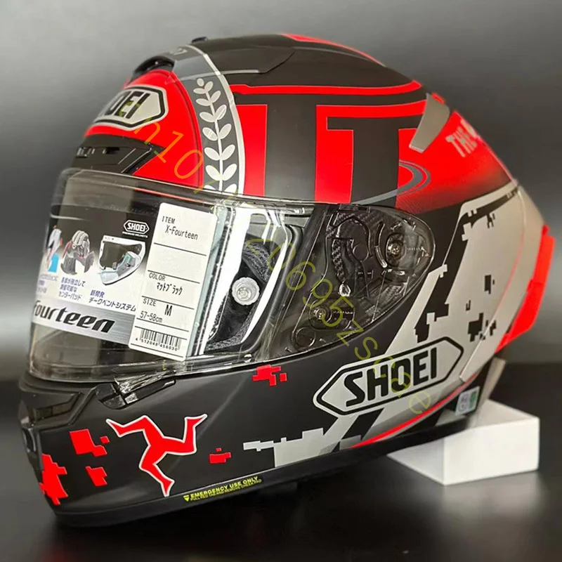 Motorcycle Full-face Helmet SHOEI X-14 Helmet X-SPIRIT III X-Fourteen Sports bicycle racing helmet Man TT Races,Capacete