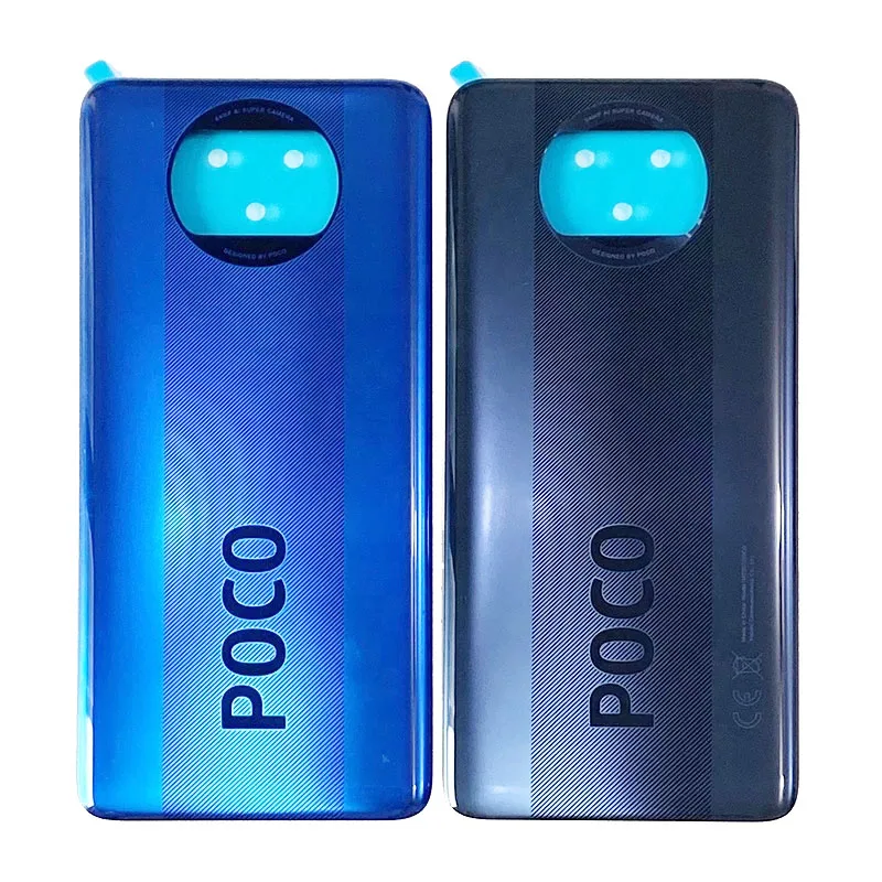 Back Cover For Xiaomi Poco X3 Back Battery Rear Housing Door Cover For Xiaomi Poco X3 NFC Back Housing