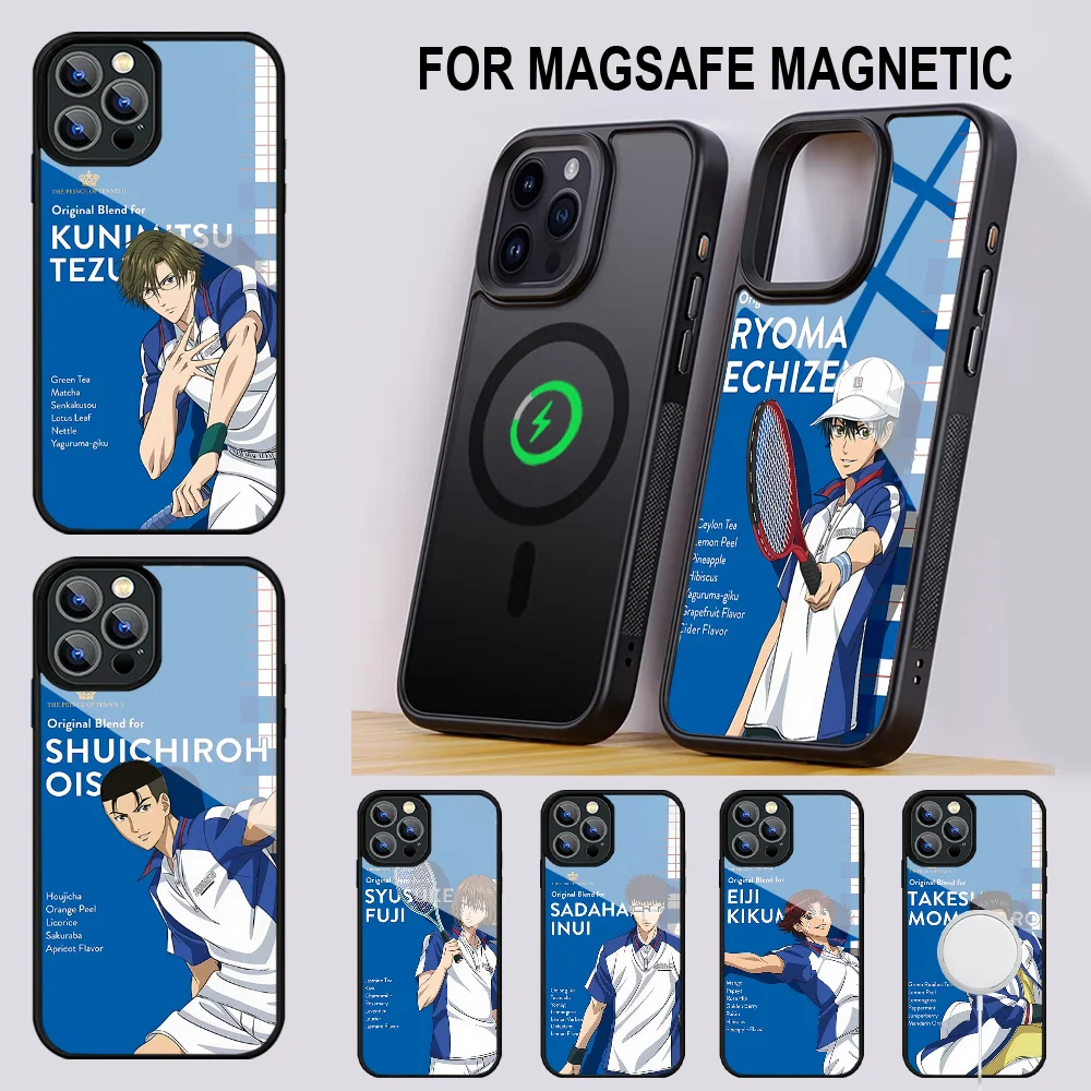 

The Prince Of Tennis Phone Case For IPhone 16 15 14 13 Pro Max 11 12 Mini Alex Mirror For Magsafe Wireless Charging Cover