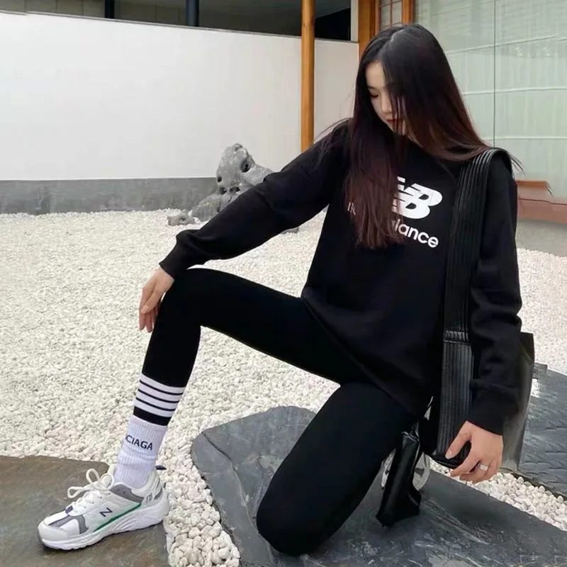 4 شريط طماق مضلع للنساء عالية الخصر صوف مبطن بسط اليوغا السراويل الجوارب الدافئة غير رسمية لجميع المواسم #3