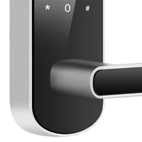 A37T-Tuya Wifi Smart Fingerprint Door Lock App Remote Control Keyless WIFI Digital Touchscreen Lock NFC IP67