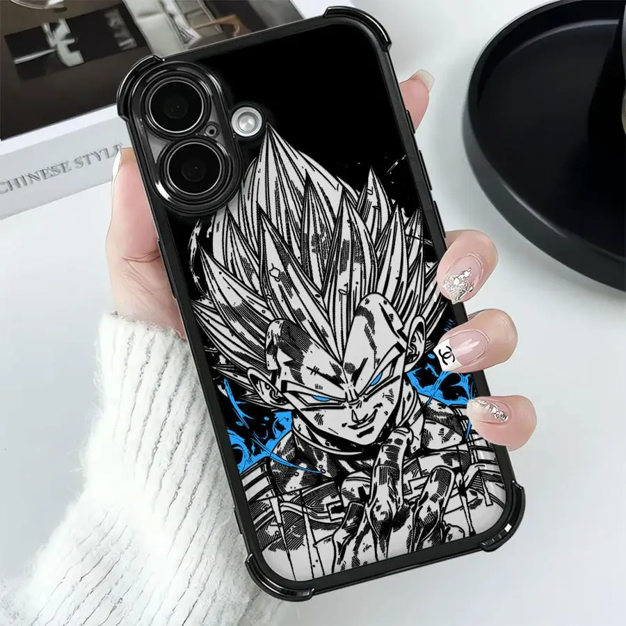 Phone Cover Case for Apple iPhone 17 Pro Max 11 14 12 Plus 16e 17e Air 15 13 16 Pro Dragons Ball Goku Vegeta view 5