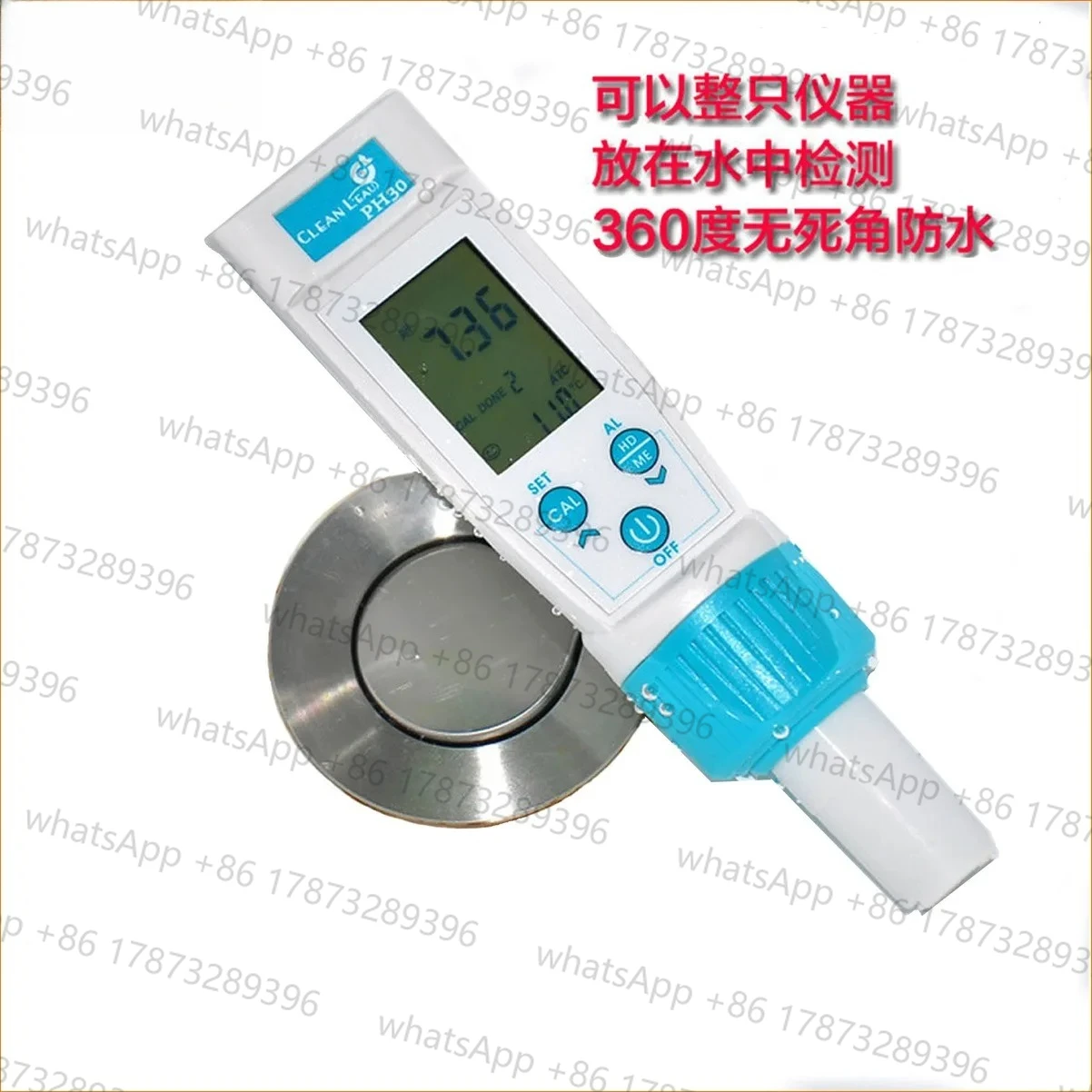 PH-Meter PH30A Spur Flüssigsäureprüfstift „PH-Meter