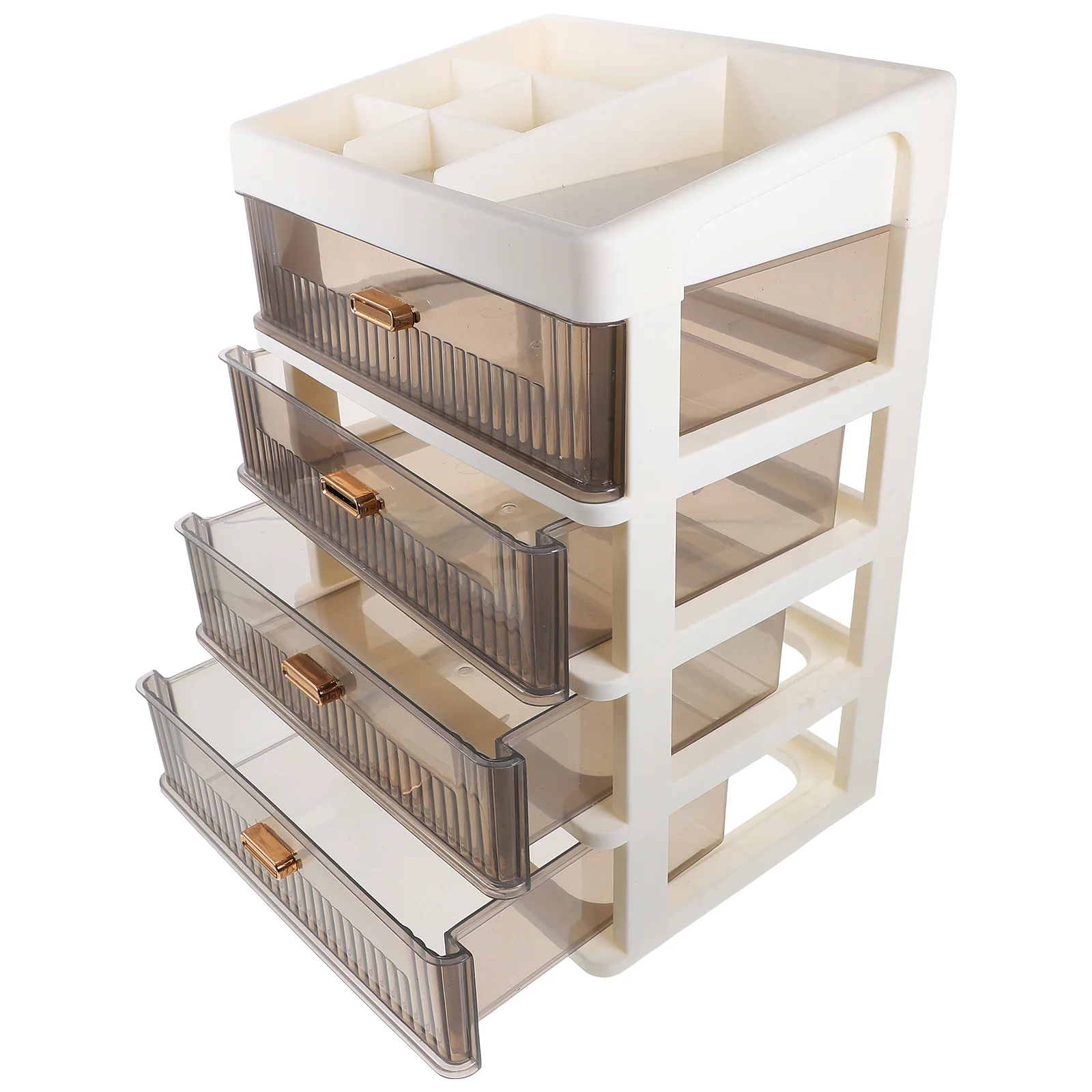 Desktop Storage Drawers Lightweight Efficient Desk Organizer with Multiple Compartments for Pens Markers Rulers Erasers