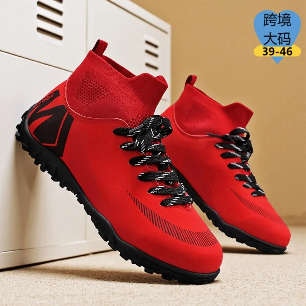 

High Top Sneakers Plus Size 45 46 Men Original Designer Sport Shoes Fashion Casual Leather Fabric Flat Board Shoes Outdoor Shoes