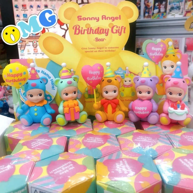 

Sonny Angel Blind Box Toys Birthday Gift Series Kawaii Anime Action Figure Desktop Ornament Doll Model Collection Surprise Gifts