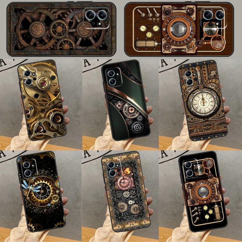 Steampunks Case For Redmi Note 12 Pro Cover Redmi Note 8 9 10 11 Pro 9S 10S 11S 12S 9A 9C 10A 10C 12C