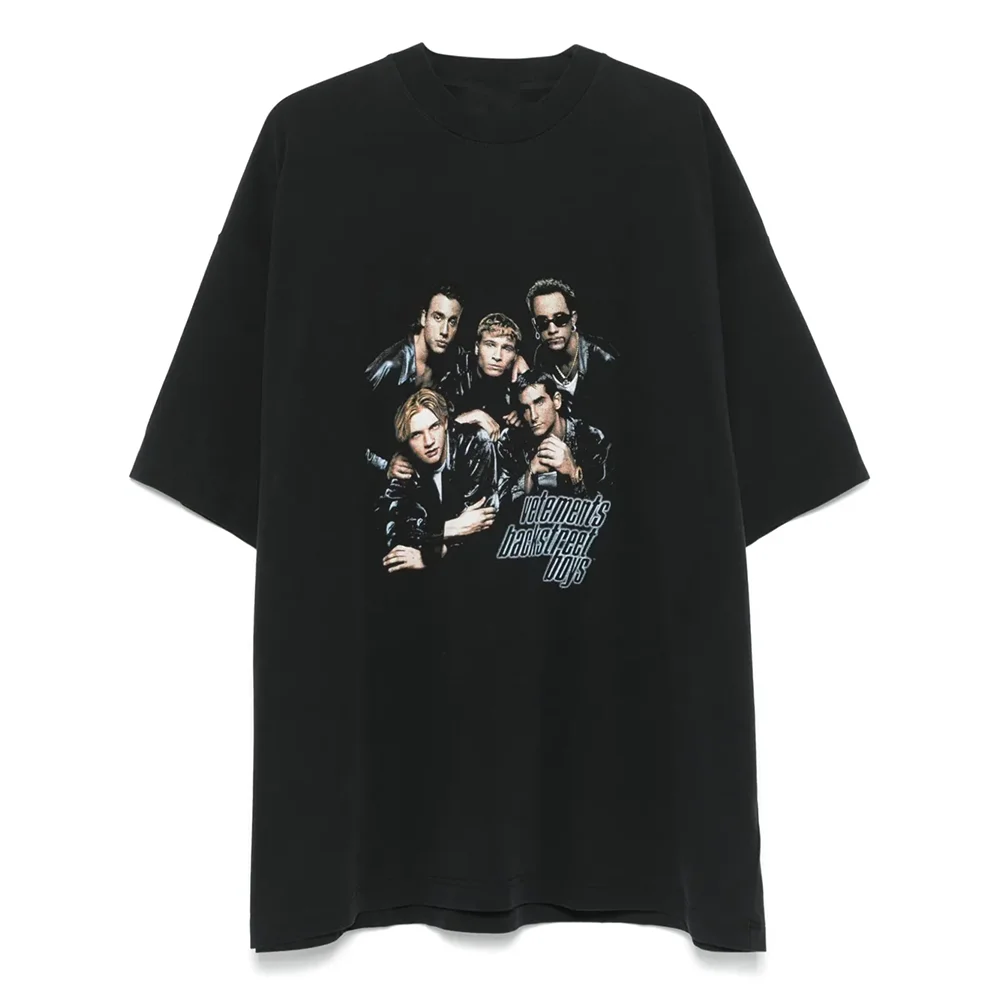

2025 Fashion Men T Shirt Casual Backstreet Boy T Shirt New Logo Print Retro T Shirts Quick Drying breathable Summer Cotton Tees
