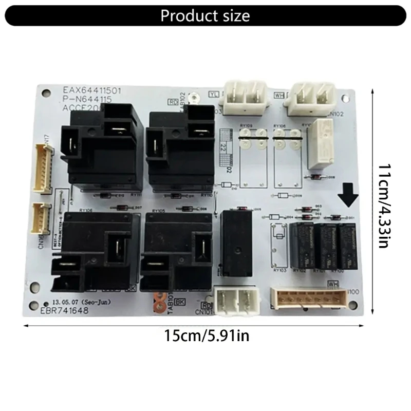 96gf Relays Relays Control Board EBR74164805 Remplacement plage POVE FOR