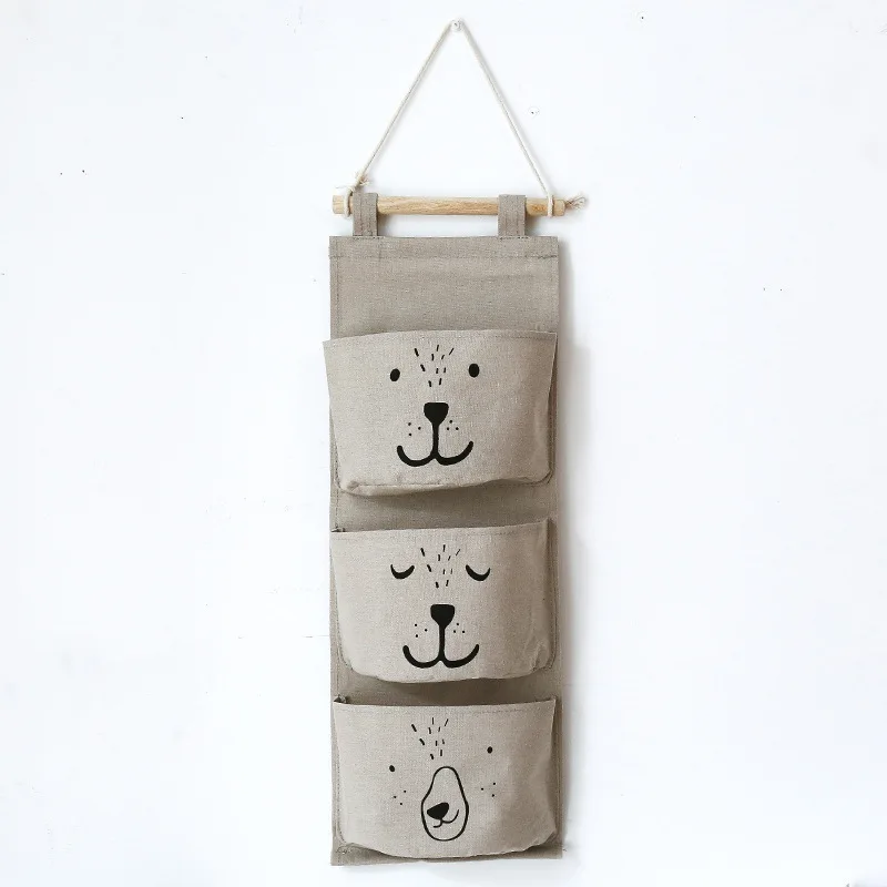 Wall Hanging Bathroom Bath Toy Bags Organizer Linen Closet Children Pouch for Baby Bath Toys Books Cosmetic Sundries