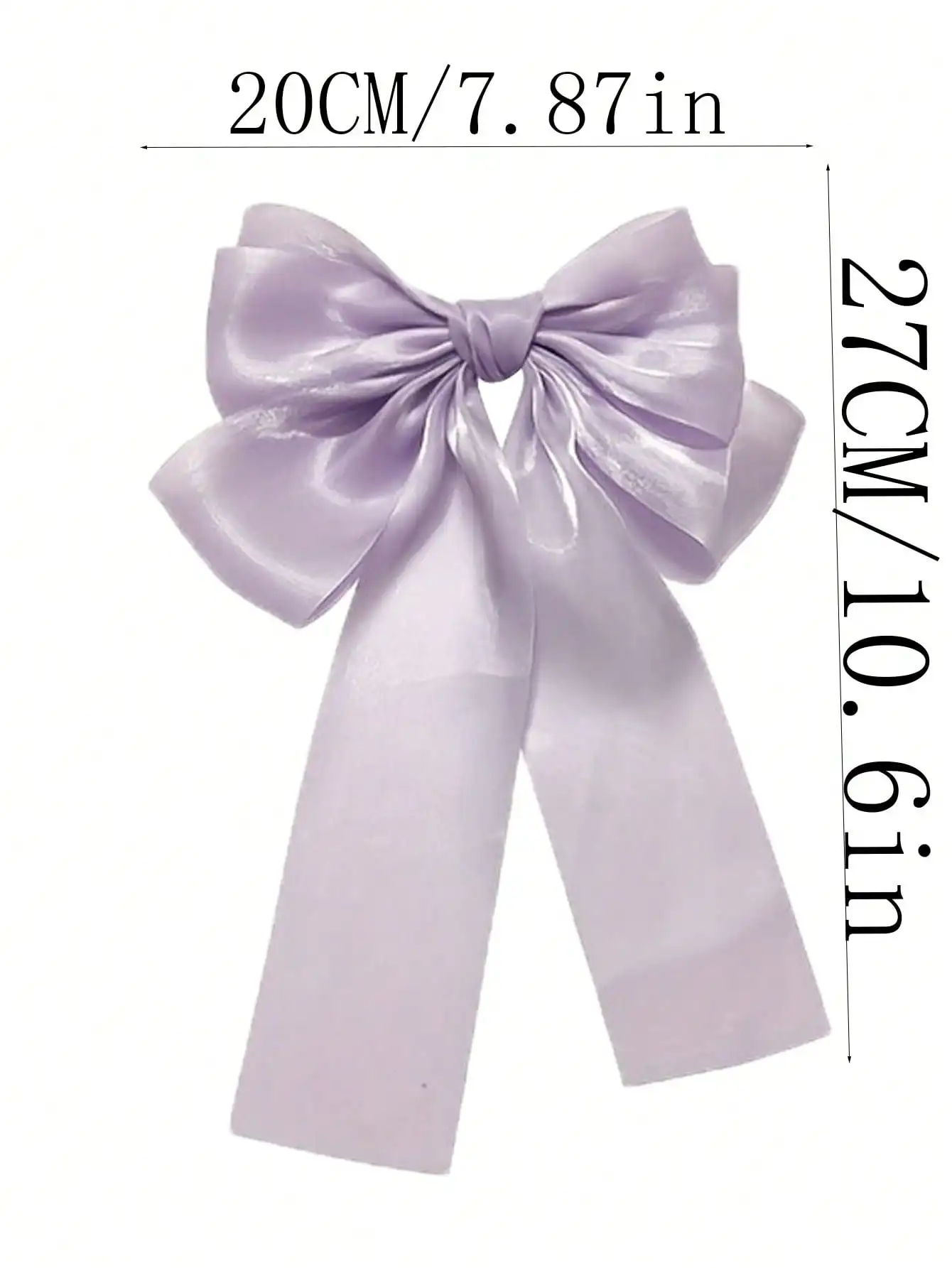 1 قطع الأزياء كودزو الشاش لامعة القوس Hairgrip للنساء الفتيات حزب إكسسوارات الشعر #4