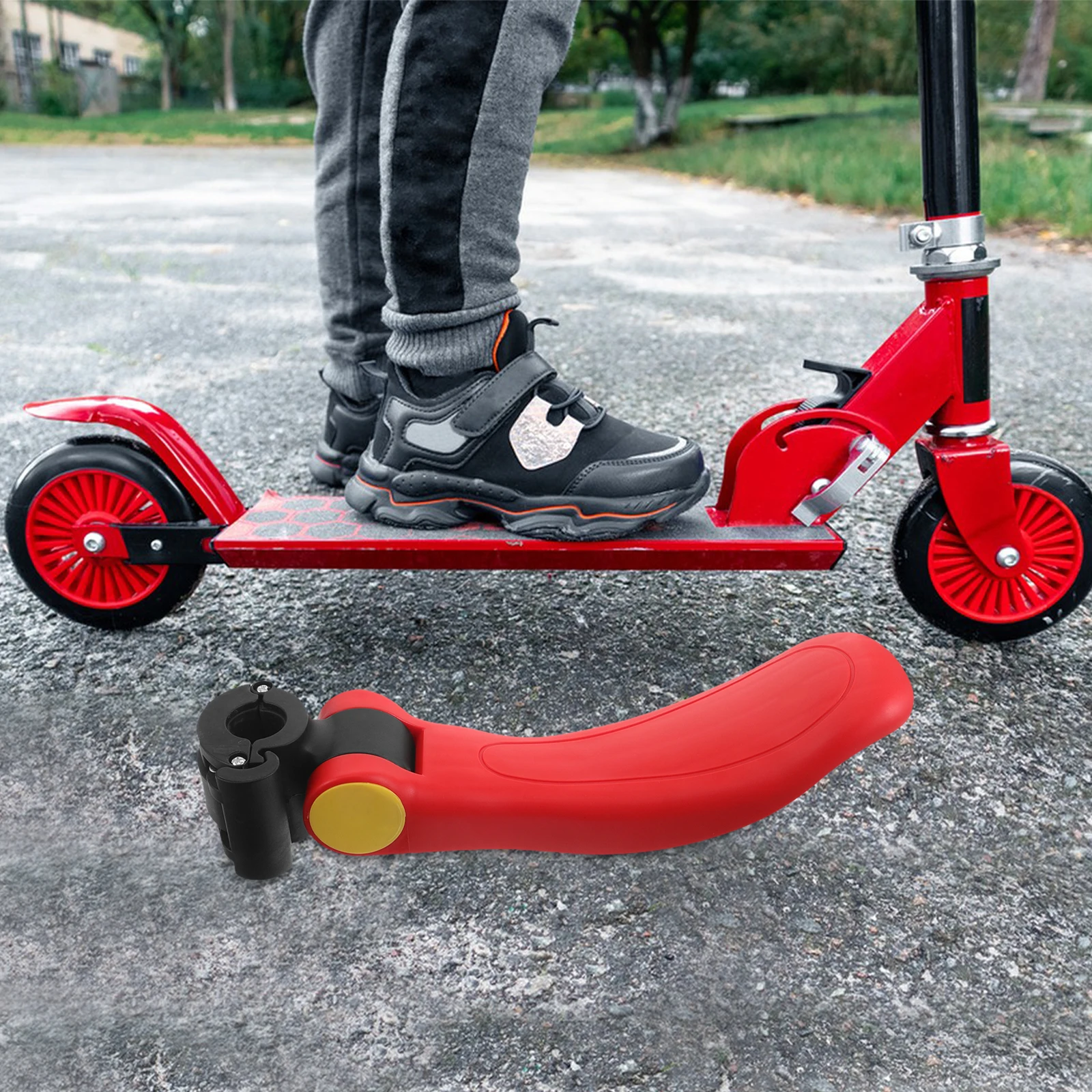 

Foldable Scooter For Kids Adjustable Anti-Slip Detachable Child Seat Thickened Padded Cushion Universal Compatible Electric