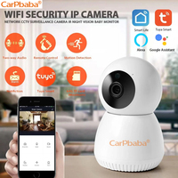 CARPBABA Tuya Wifi Surveillance Camera Smart Life Google Assistant Alexa 2MP 1080P PTZ Night Vision For Security Smart Home