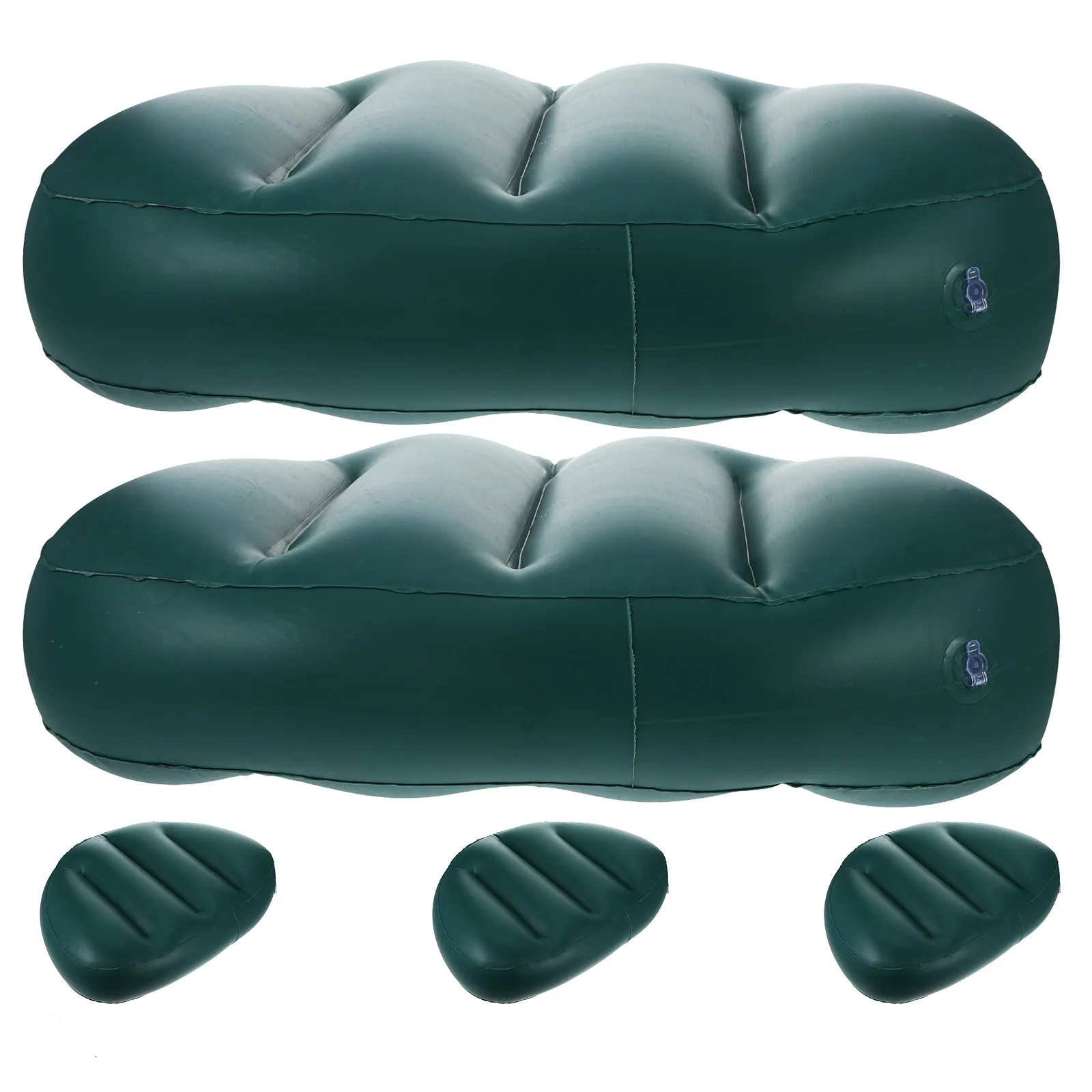 

Набор из 5 надувных подушек для сидений из прочного ПВХ для каяков, сапбордов, каноэ и морских приключений. Быстрая доставка.