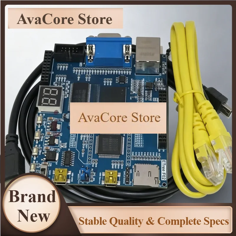 Carte FPGA AvaCoreEP4CE6 EP4CE10 + carte de développement STM32F407, interface Ethernet FSMC pour le développement d'algorithmes d'image