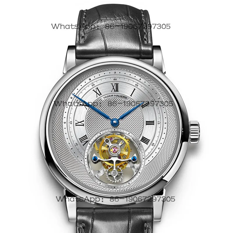 Custom New Genuine Original Men's Watch Men's Mechanical Watch Hollow Tourbillon Waterproof Casual Men's Watch