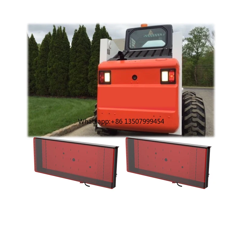 

Industrial Flood Beam Rear Red Tail Light for Skid Steers