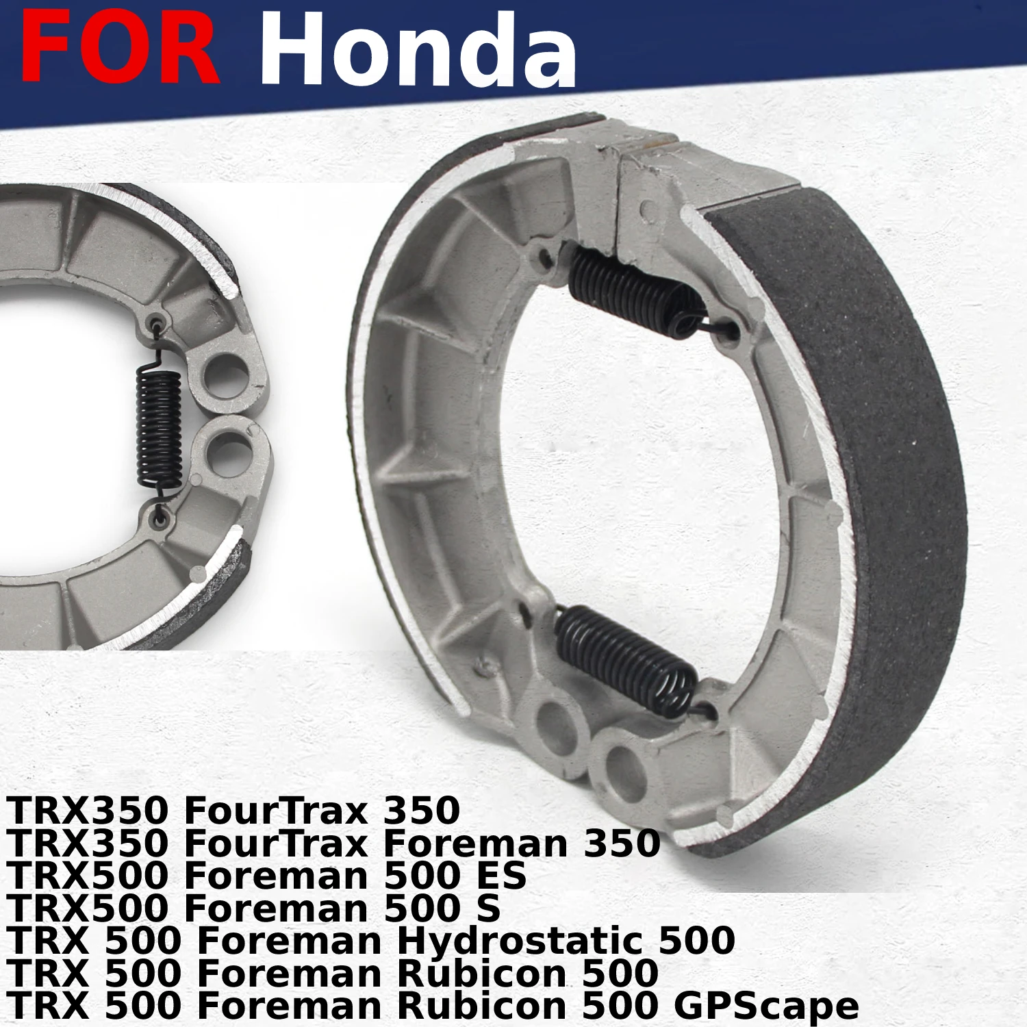

Rear Brake Pads For Honda TRX350 FourTrax Foreman 350 / TRX500 Foreman 500 ES S / TRX 500 Foreman Hydrostatic Rubicon GPScape 50