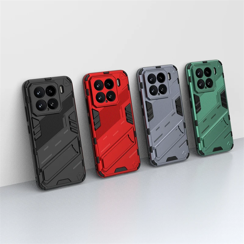 

For Xiaomi 15 Case Protector Cover Xiaomi 15 Cover Armor Hard PC Silicone Invisible Phone Holder Cover Xiaomi 15 Pro Case