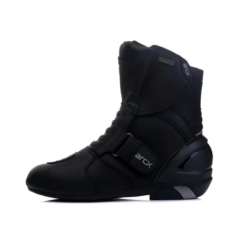 Botas Motocicleta Hombre Estilo Scoyco Sin Cuero - close-up view