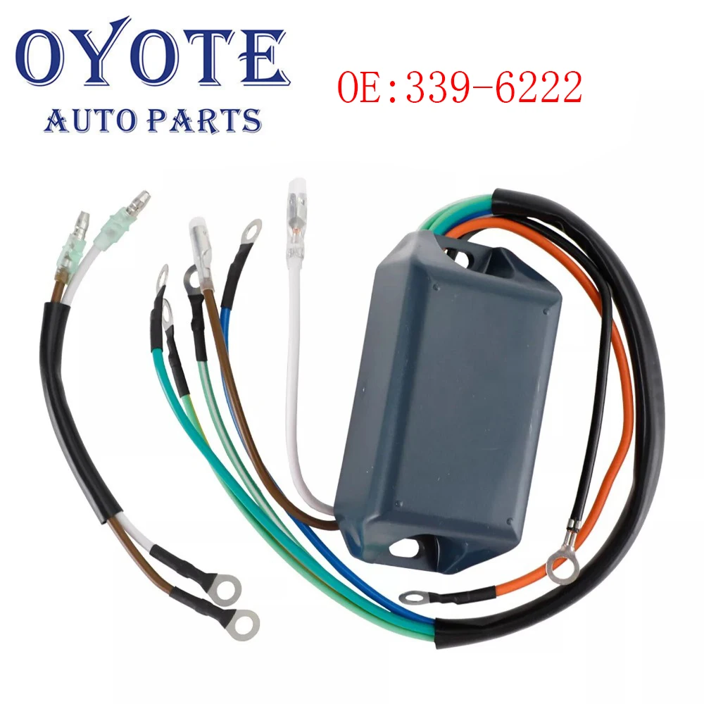 Switch Box CDI  AP03 For Mercury-Mercruiser Outboard Motor 2 Cylinder 4-20HP 1974-1986  339-6222A4 899883229 339-6222A4 339-6222
