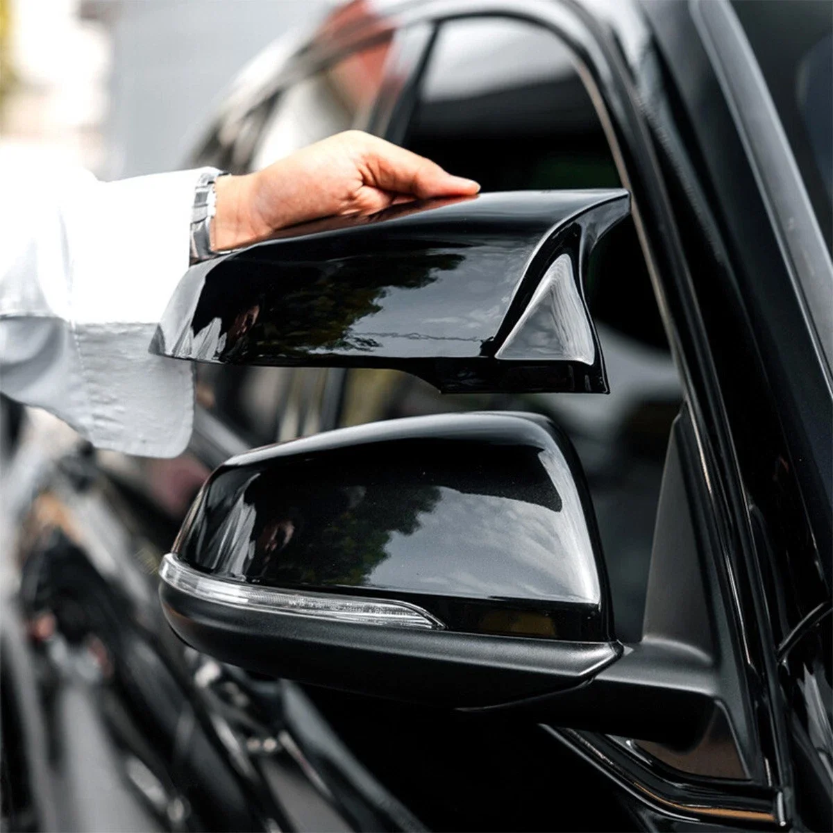 

Magickit for BMW F40 F44 F48 F39 G29 Toyota GR Supra J29 2019 2020-2023 Mirror Cover Caps Car Rear View Side Mirror Cover Trim