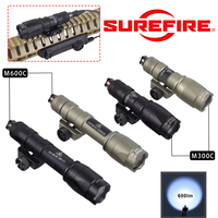 Airsoft Surefire M600C M300C Scout Light Tactical Rifle AR15 HK416 M4 SF Lamp Torch Hunting M300 M600 Weapon Gun LED Flashlight