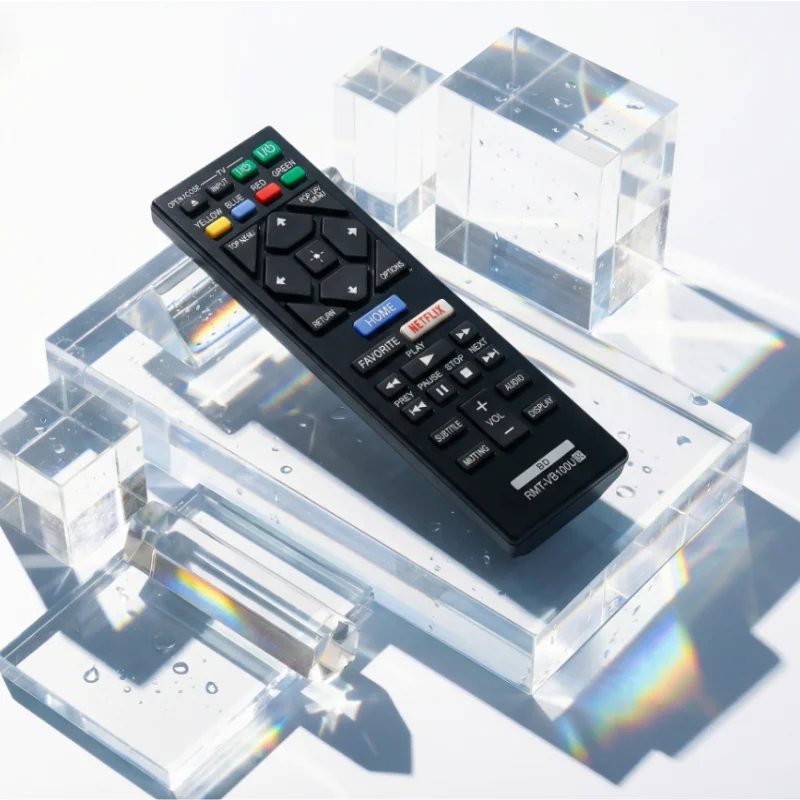 

Haoxi RMT-VB100U Black Universal Remote Control for BDP-S1500 S3500 Blu-ray DVD Players Compatible with Sony