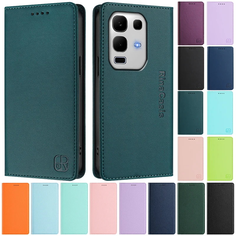 حافظة لهاتف انفينيكس نوت 50 برو + حافظة محفظة فتحة جراب هاتف لهاتف انفينيكس نوت 50 برو نوت 50 50 ثانية 50 × 50 برو بلس غطاء مغناطيسي كابا #1